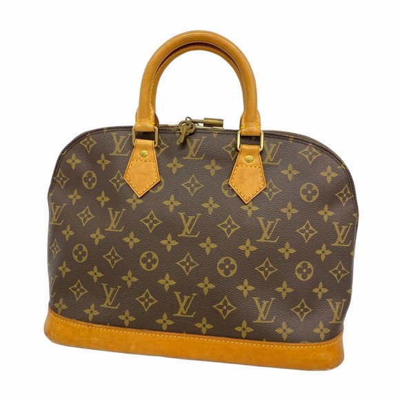 Louis Vuitton Monogram Alma Handbag M51130 Brown Women's - Picture 1 of 13